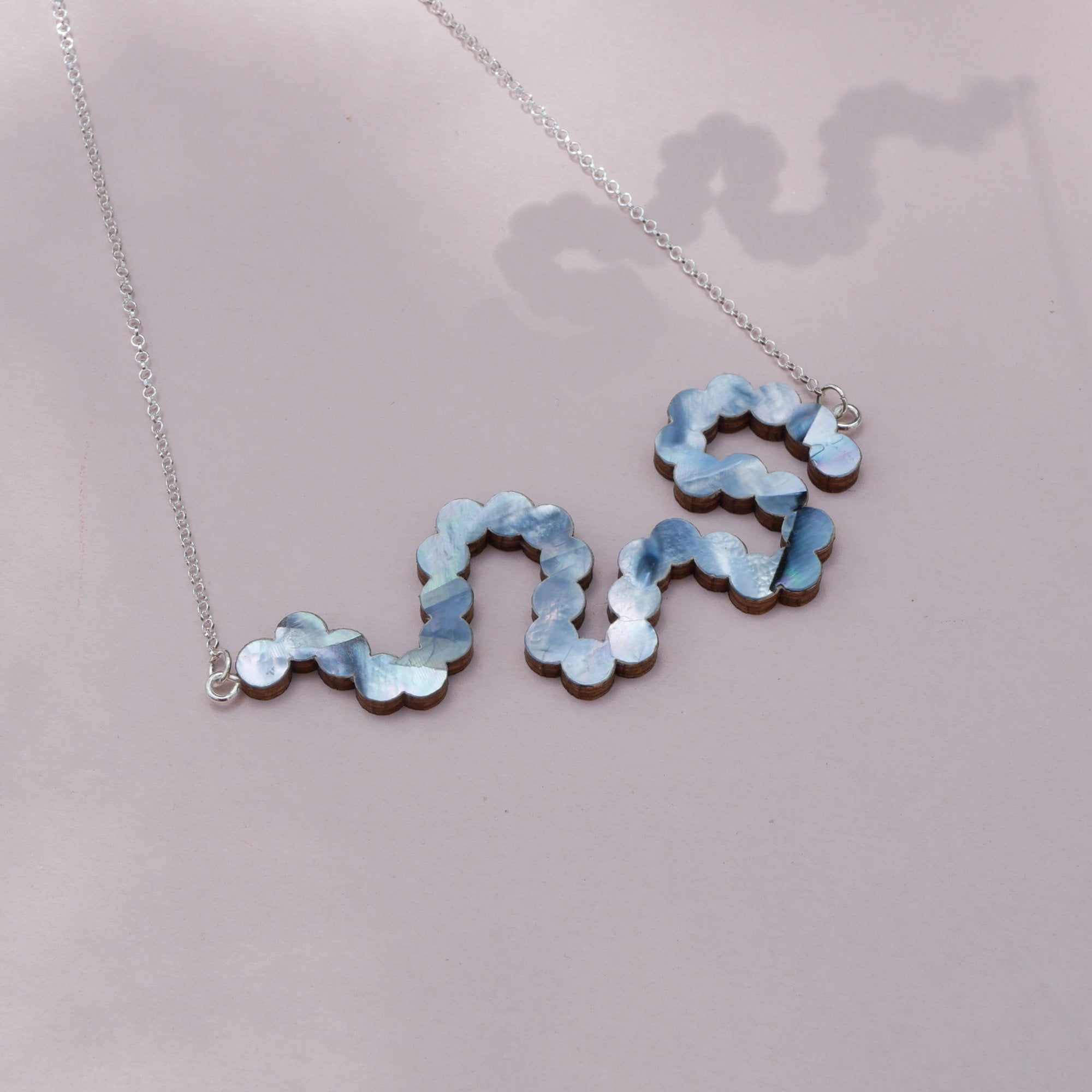 Dragon Kette, blau