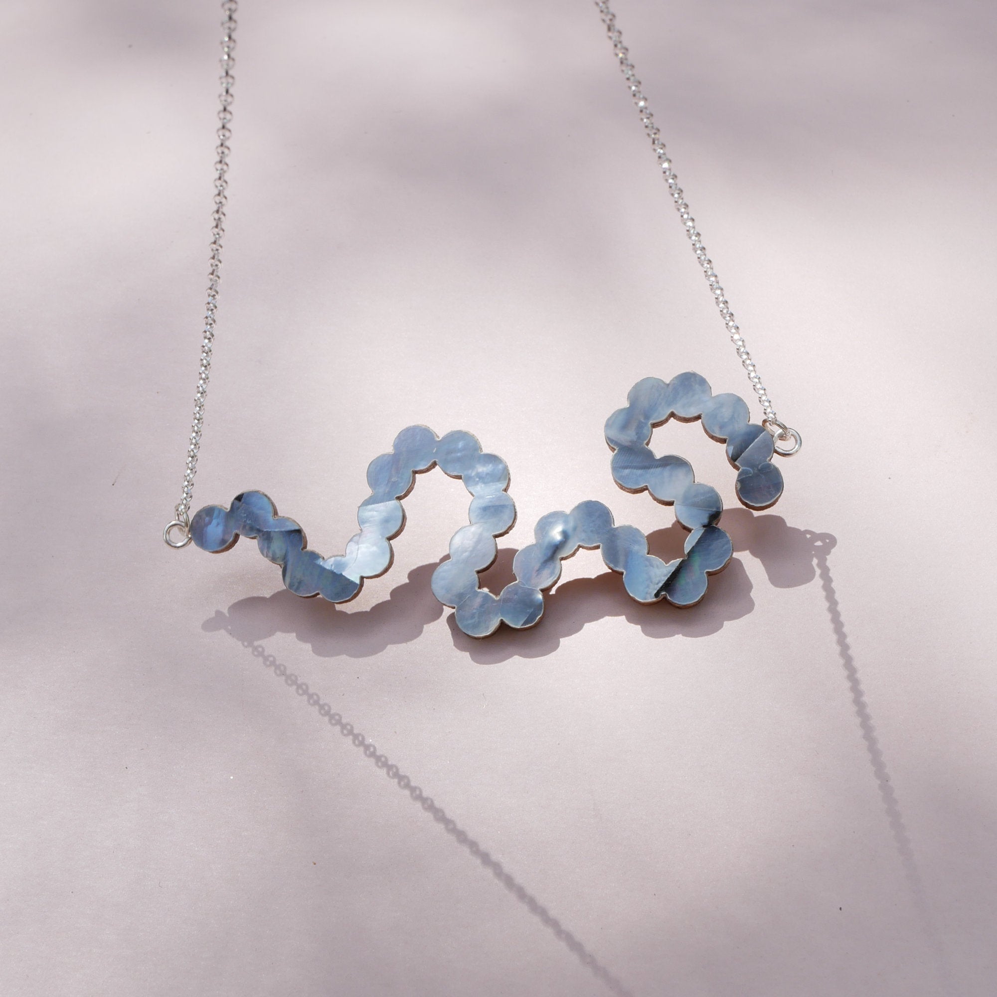 Dragon Kette, blau